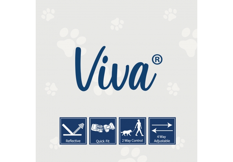 Viva Exercise & Travel Harness Lime S 35-45cm