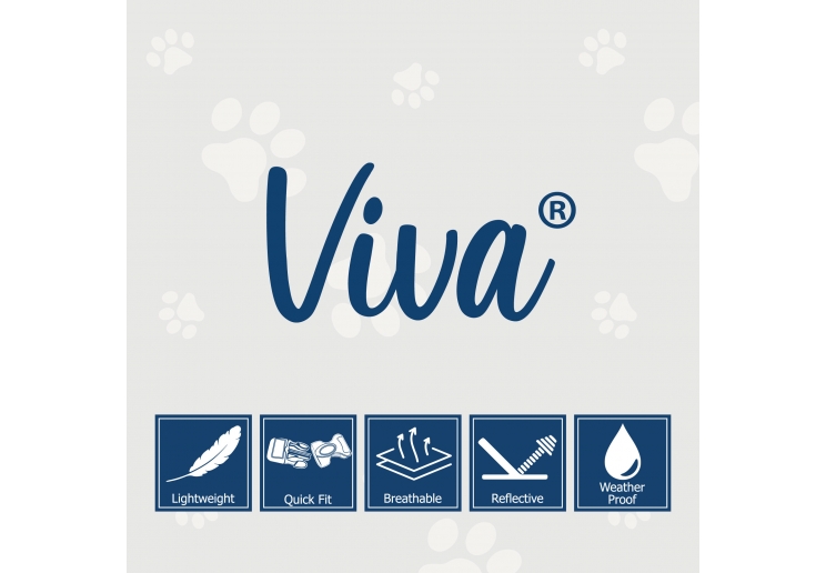 Viva Step-in Harness Blue M 46-54cm