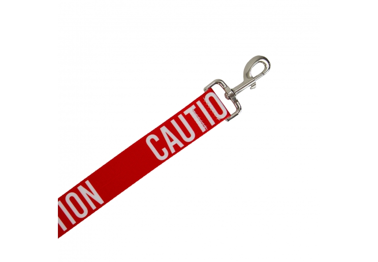 40mm Awareness Lead CAUTION