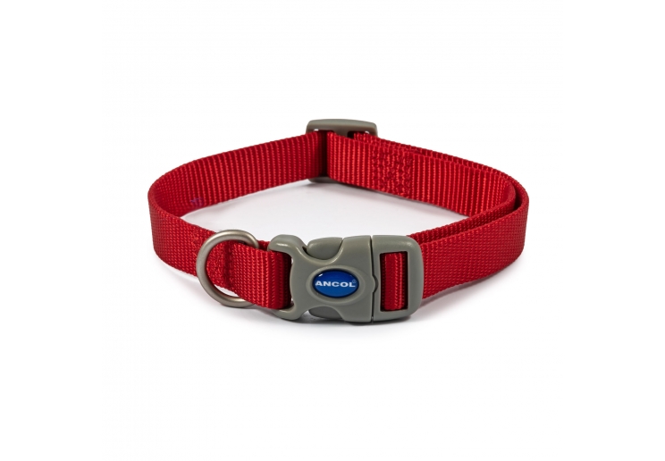 Viva Adjustable Collar Red 30-50cm Size 2-5