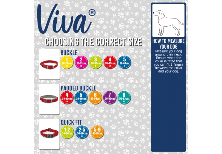 Viva Adjustable Collar Pink 30-50cm Size 2-5