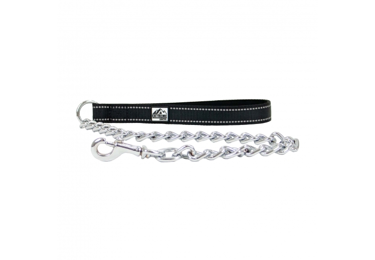 Extreme Extra Heavy Chain Lead Black 80cm
