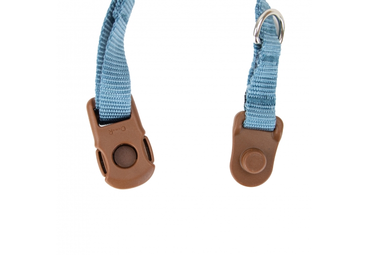 Heritage Magnetic Lock Collar Blue Med 2-5