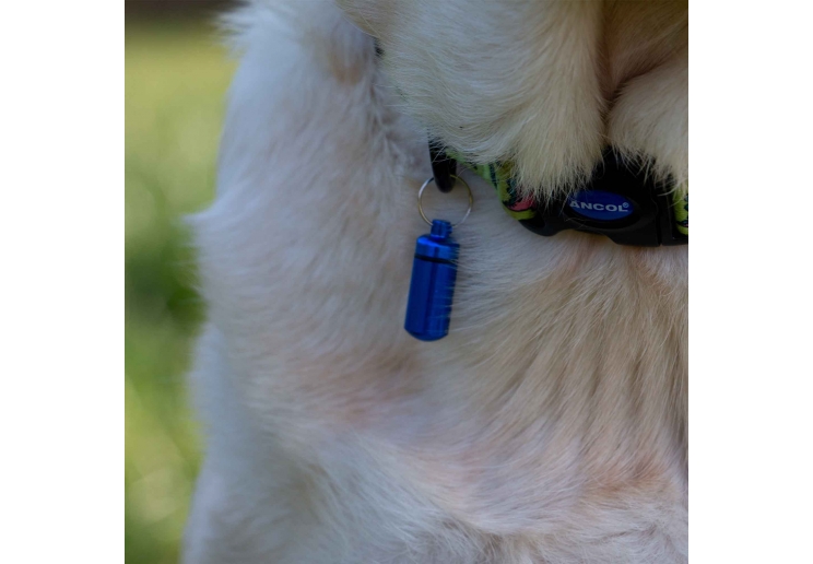 Aluminium Dog ID Tube