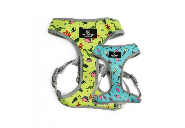 Soho Dino/Ice Cream Reversible Harness S