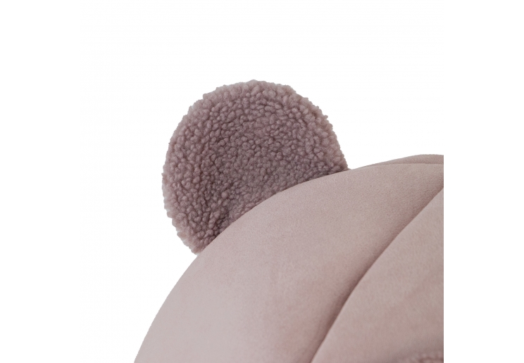 Teddy Bear Ear Cave Bed (Rose)