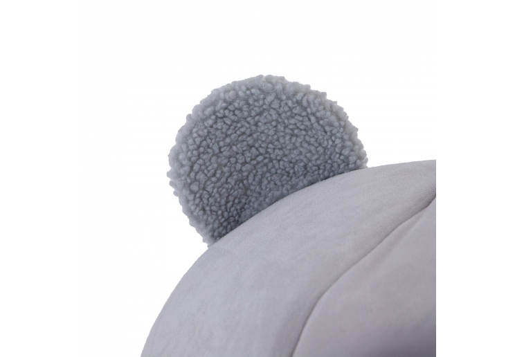 Teddy Bear Ear Cave Bed (Pebble)