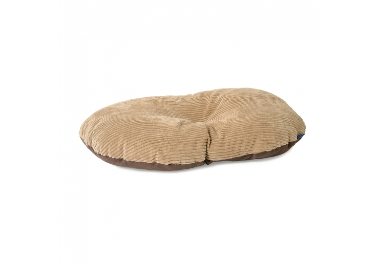 Faux Suede & Cord Cushion 45x35cm