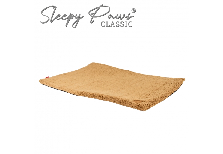 Teddy Fleece Flat Pad 107x69cm Beige