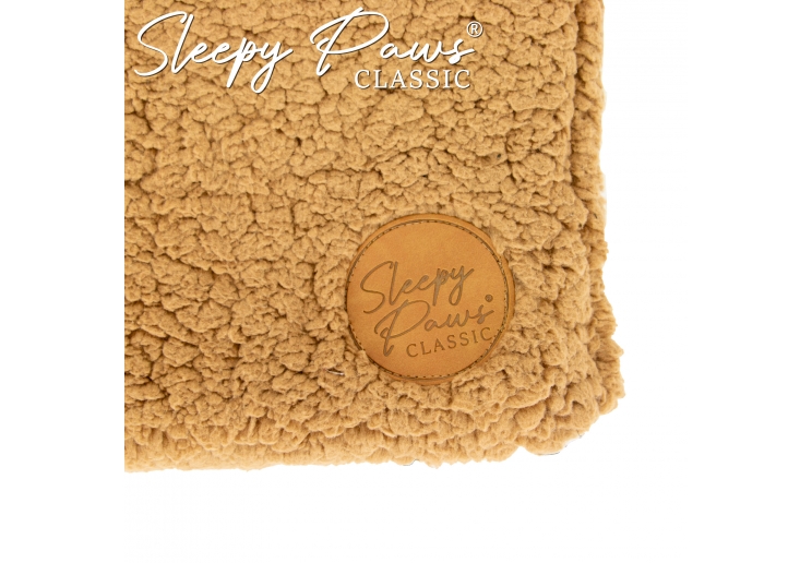 Teddy Fleece Flat Pad 107x69cm Beige