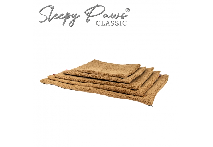 Teddy Fleece Flat Pad 107x69cm Beige