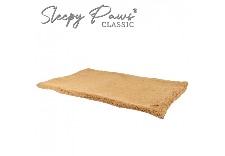 Teddy Fleece Flat Pad 122x76cm Beige