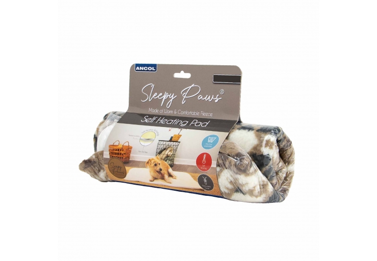 Self Heating Aztec Brown Pad S 48x38cm