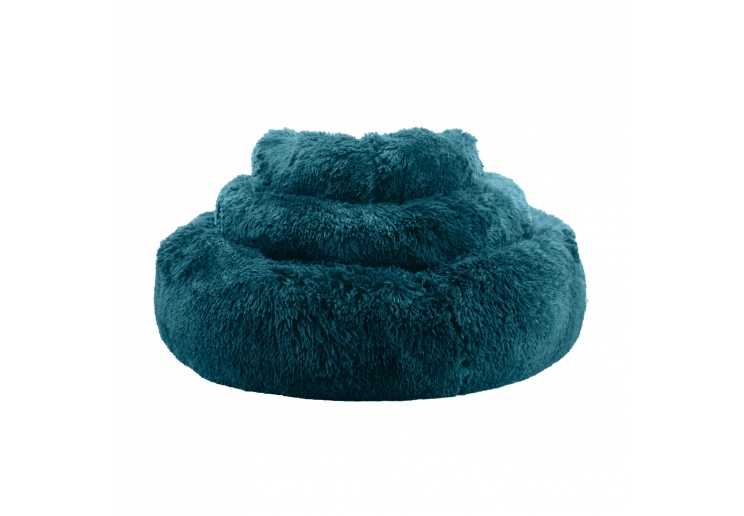 Super Plush Donut Bed 50cm Teal