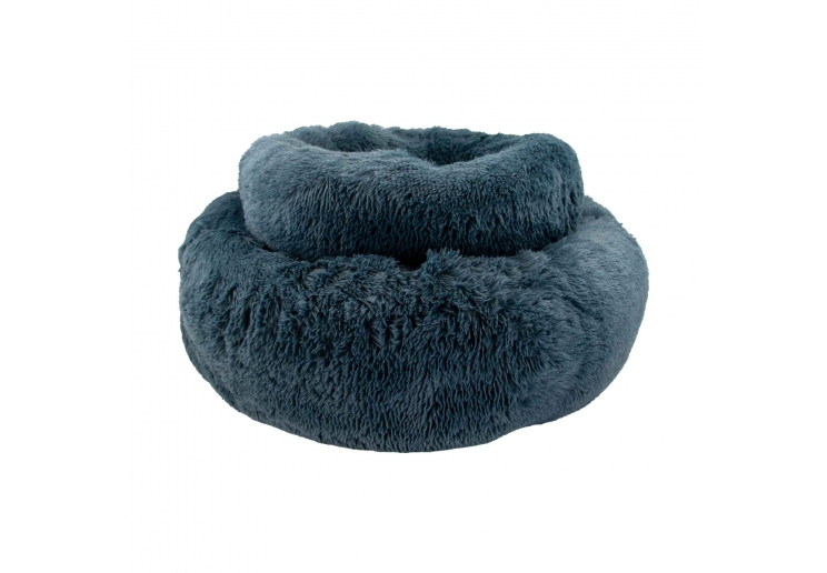 Super Plush Donut Bed 70cm Graphite