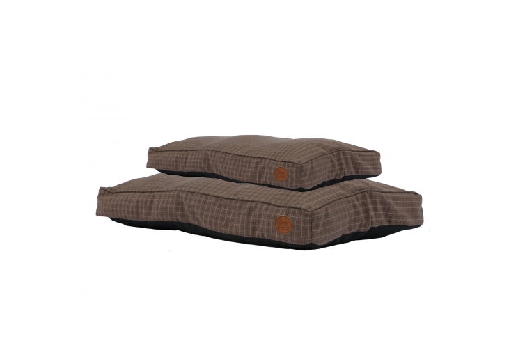Brown Check Mattress 100 x 70cm