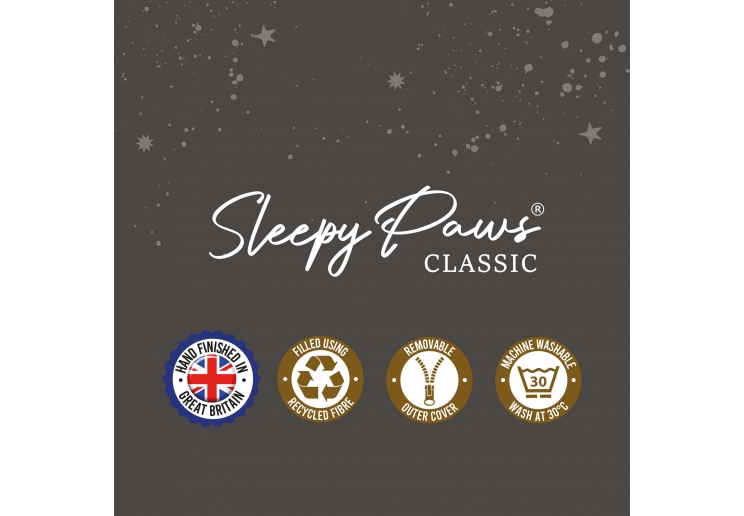 Blue Check Bed XL 84 x 105cm