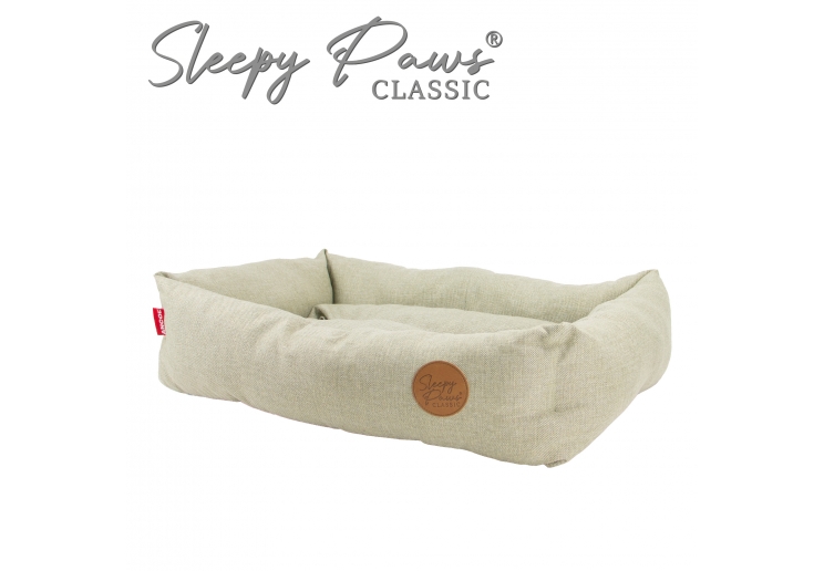 Sleepy Paws Square Bed 70x60cm Green