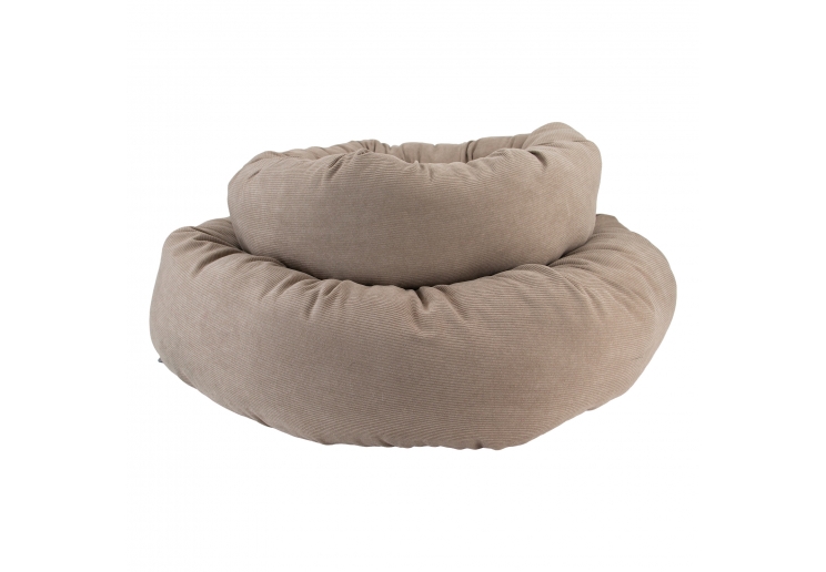 Corduroy Donut Bed (Oat) 70cm