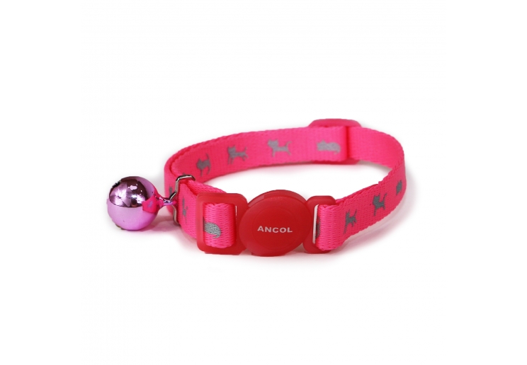 High Vis Cat Collar Pink
