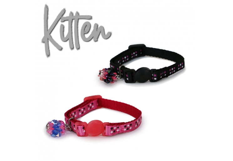 Safety Buckle Cat Collar Star Kitten