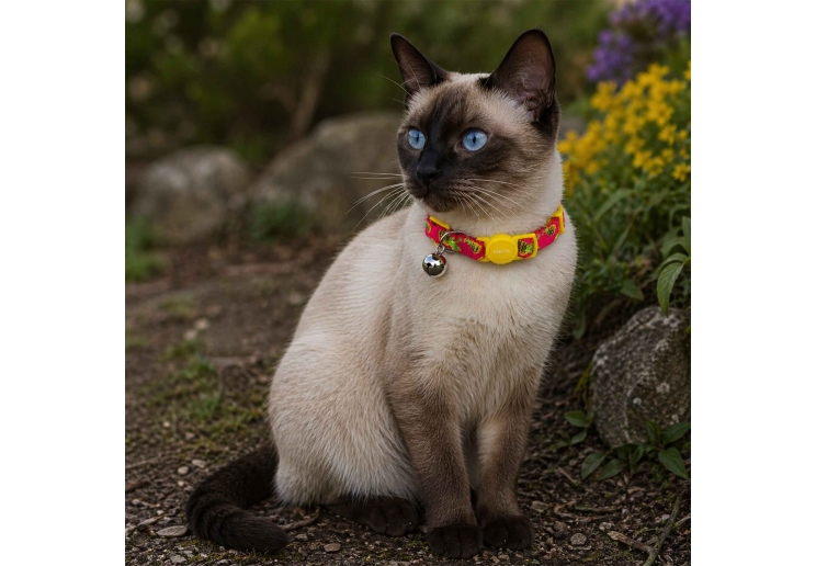 Pineapple Cat Collar