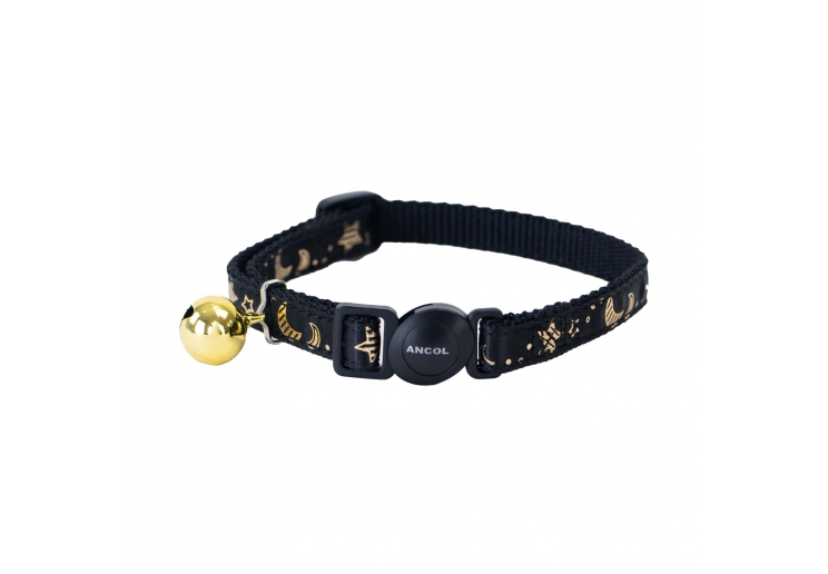 Moon & Stars Cat Collar