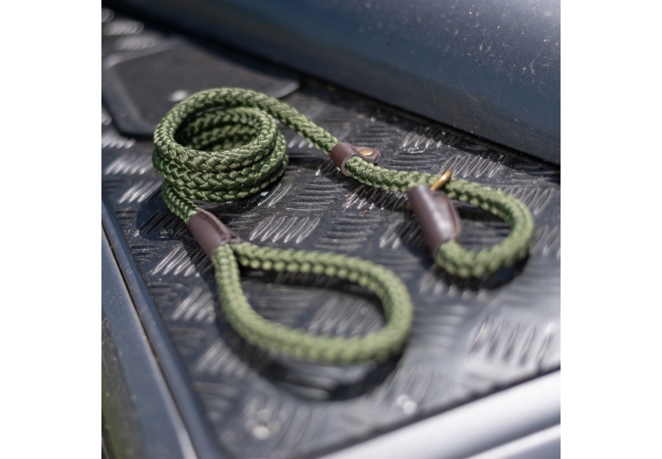 Heritage Rope Slip Lead Green 1.2mx10mm