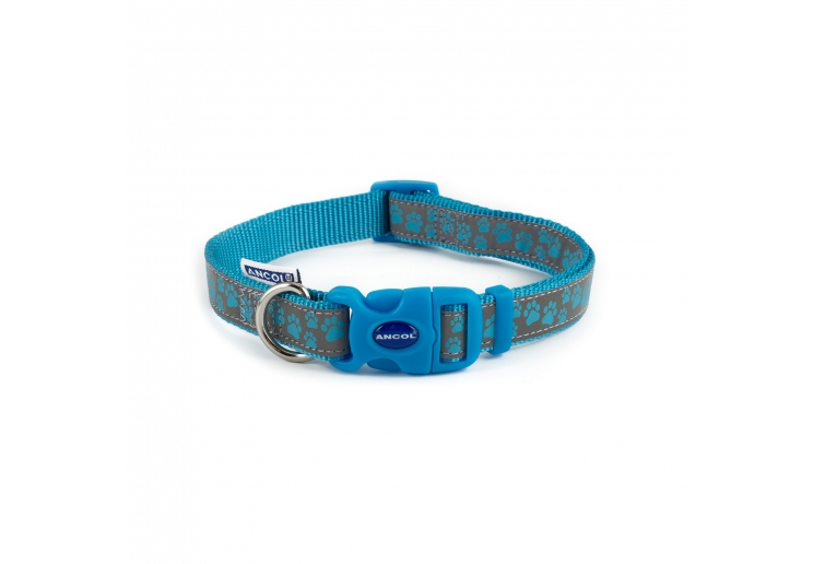 Paw Collar Blue 30-50cm Size 2-5