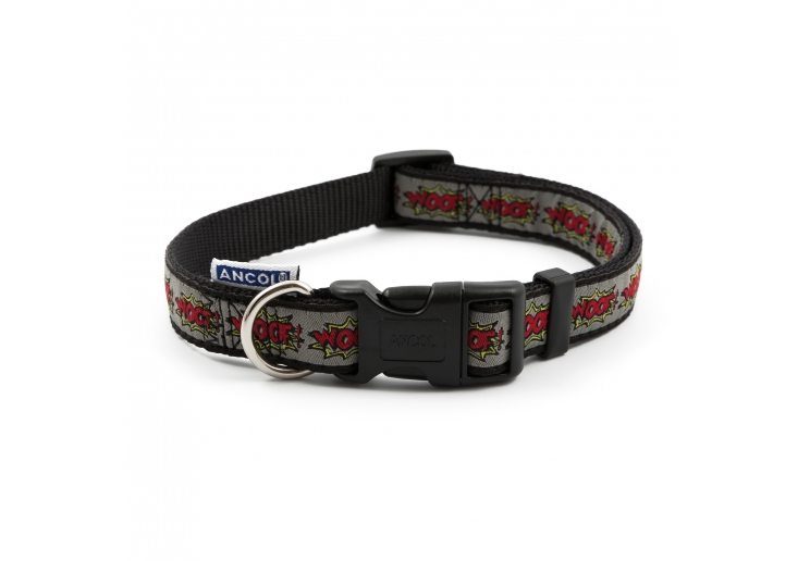 Grey Woof Collar 30-50cm Size 2-5