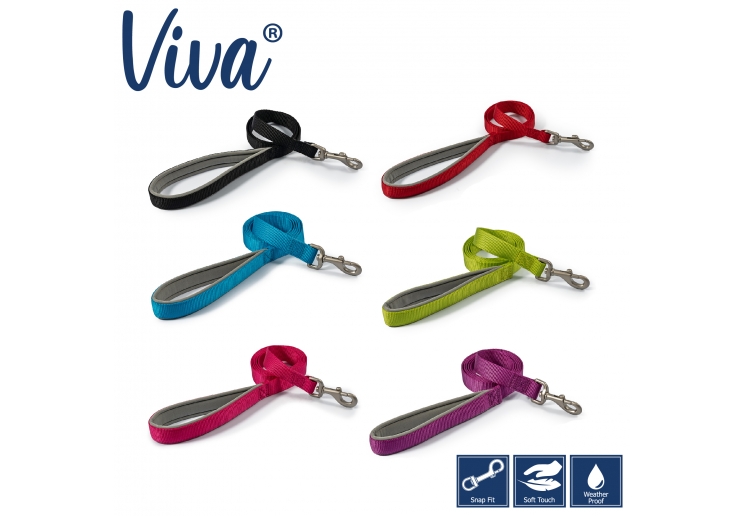 Viva Padded Lead Lime 1.8mx25mm
