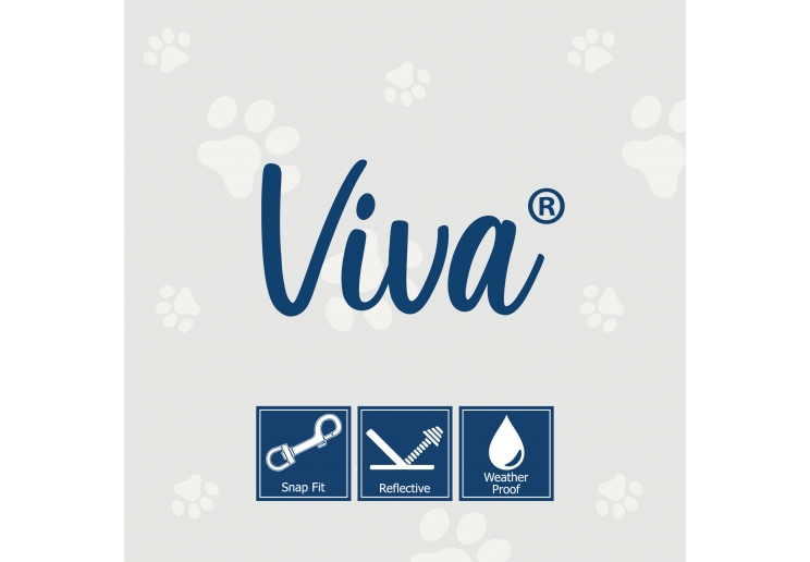 Viva Rope Lead Reflective Pink 1.07mx12mm