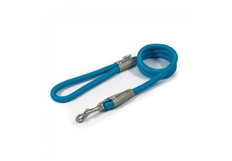Viva Rope Lead Reflective Blue 1.07mx12mm