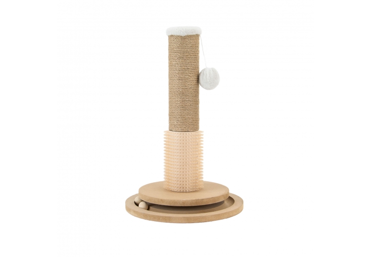 Enrichment & Grooming Scratch Post