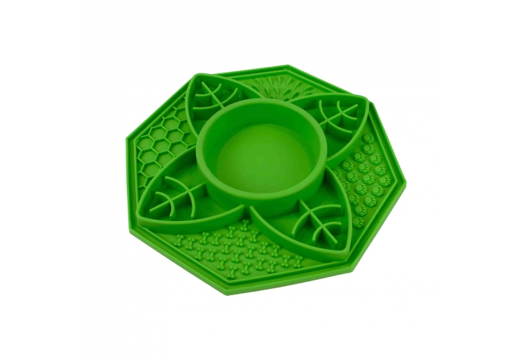 Orva Suction Cup Slow Feeder (Leaf Design)