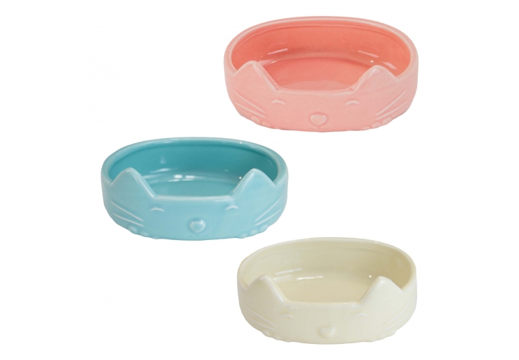 Raised Cat Ear Dish (Pastel - Mixed Pack)