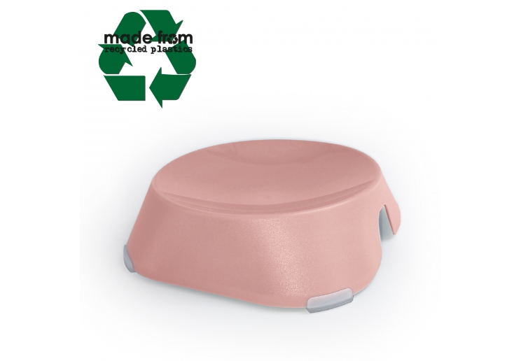 Made From Shallow Non Slip Bowl Pink