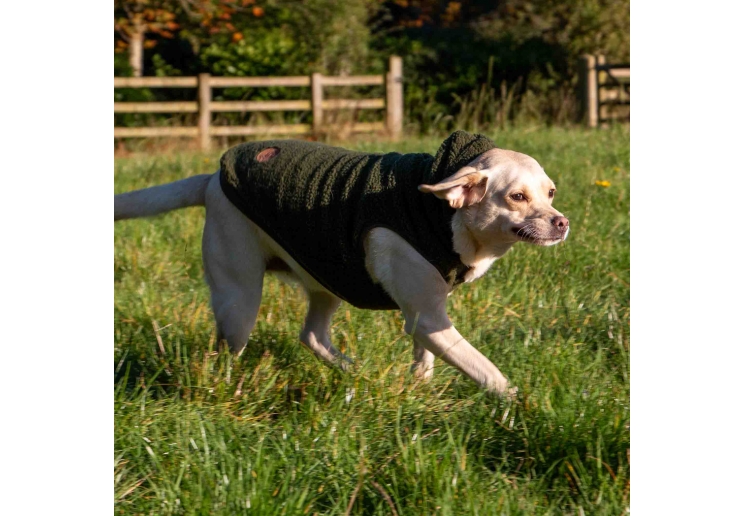 Teddy Sherpa Fleece Green XS