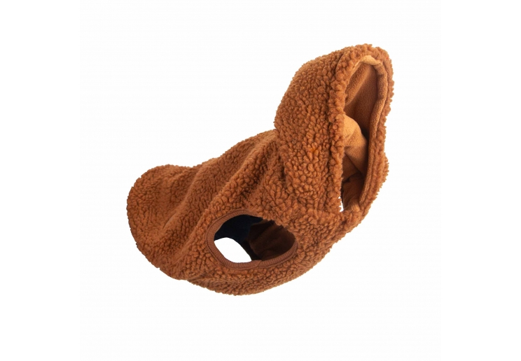 Teddy Sherpa Fleece Terracotta XS