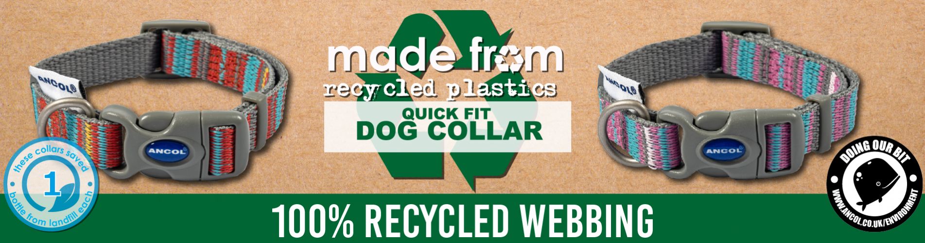 ancol harness size guide